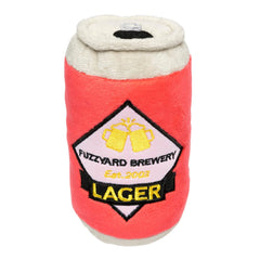 15% OFF: FuzzYard Lager Beer Plush Dog Toy