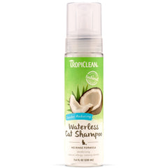 Tropiclean Dander Reducing Waterless Cat Shampoo 7.4oz