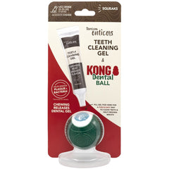 15% OFF (Exp Apr 26)1:¬¨‚Ä†TropiClean Enticers Teeth Cleaning Gel & Kong Dental Ball Dog Toy (Medium)