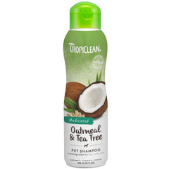 15% OFF: Tropiclean Medicated Oatmeal & Tea Tree Pet Shampoo 355ml