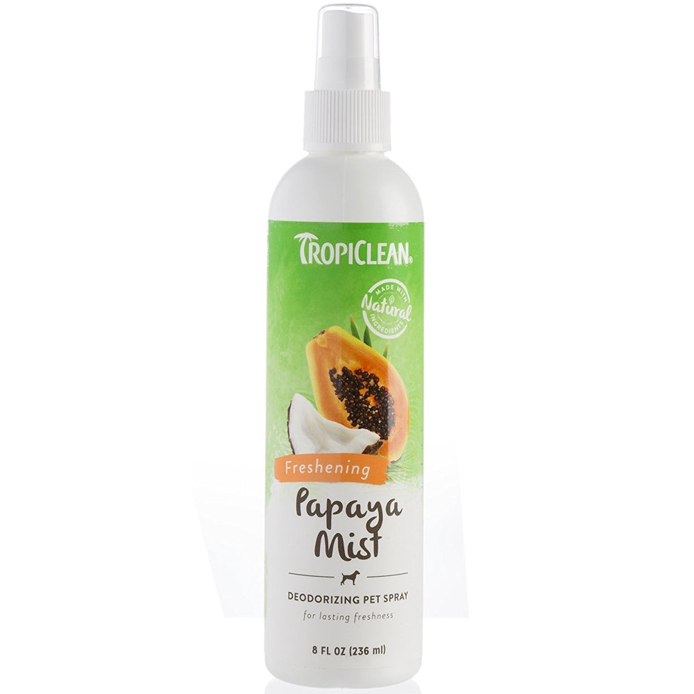 Tropiclean Papaya Mist Deodorizing Pet Spray 8oz