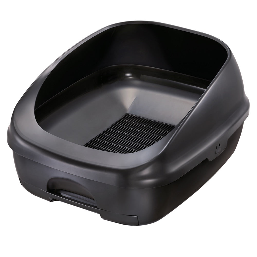 12% OFF: Unicharm Deo Toilet Half Cover Cat Litter Box (Dark Gray)