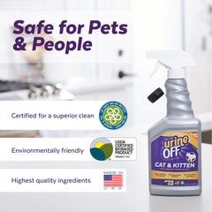 Urine Off Cat & Kitten Formula With Carpet Applicator 32oz