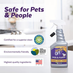Urine Off Dog & Puppy Formula With Carpet Applicator 32oz