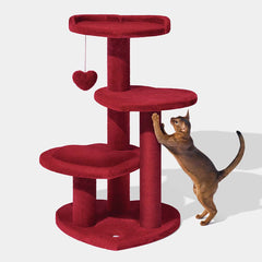 VETRESKA Heartpurrouge Climber Cat Tree (4 Platforms)