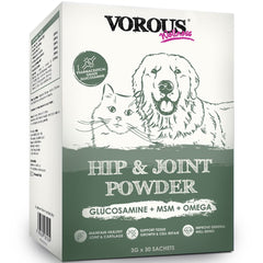 Vorous Hip & Joint Powder Supplement For Cats & Dogs 90g (Exp Jun 2026)