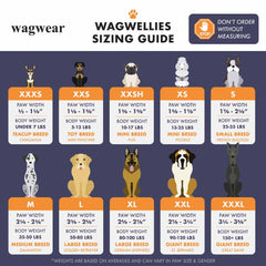 Wagwear WagWellies Dog Boots (Orange)