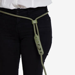 Zee.Dog Army Green Hands Free Rope Dog Leash