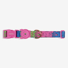 Zee.Dog Melted Lords of Zee.Town Dog Collar