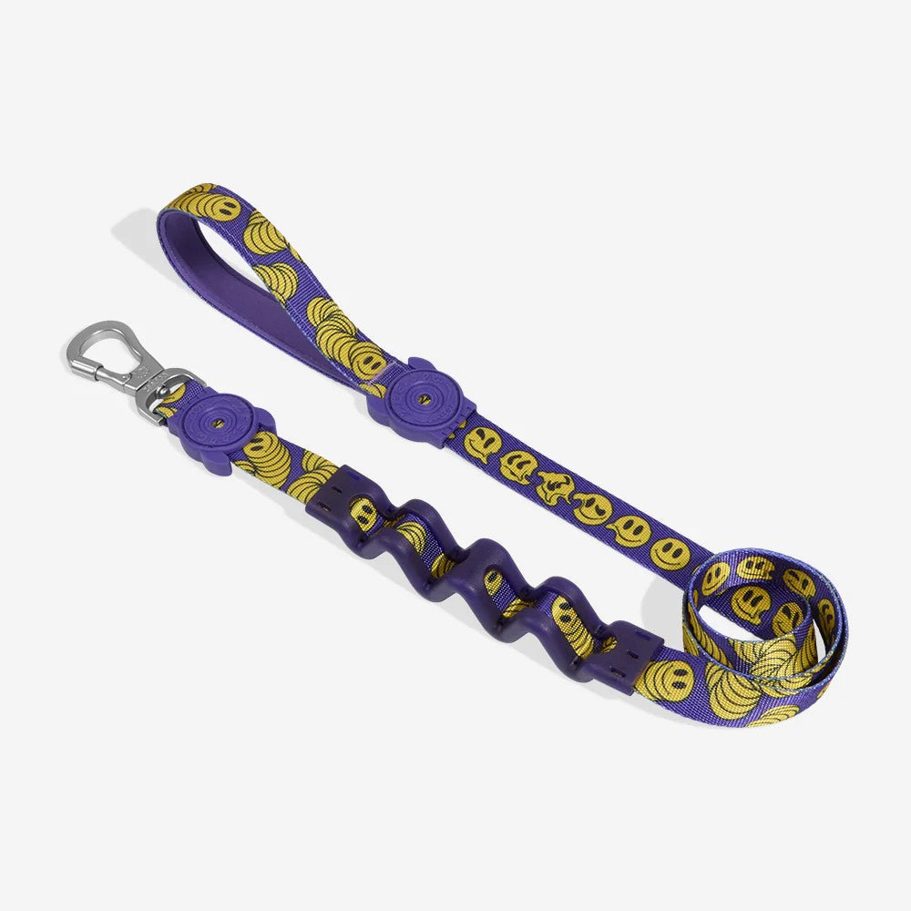 Zee.Dog Zmiley Lords of Zee.Town Ruff Dog Leash