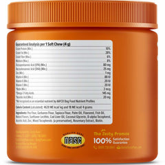 Zesty Paws Omega Bites Chicken Flavor Dog Supplement Chews 90ct