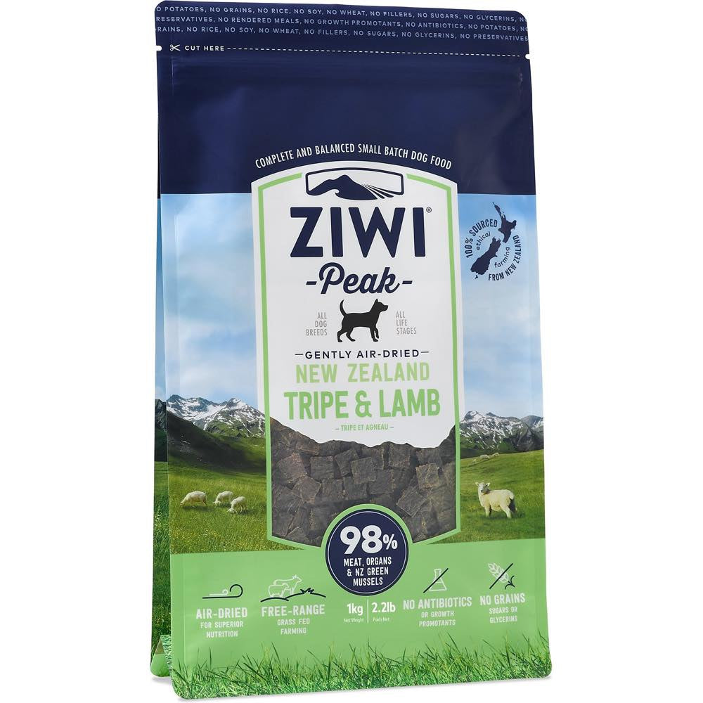 20% OFF: Ziwi Peak Air-Dried Tripe & Lamb Dog Food