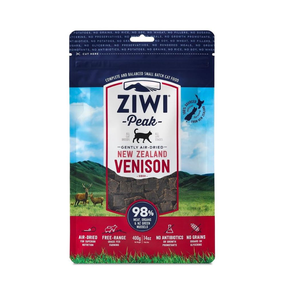 20% OFF: Ziwi Peak Air-Dried Venison Cat Food 400g
