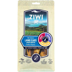Ziwi Peak Lamb Ears Air-Dried Dog Treats 60g