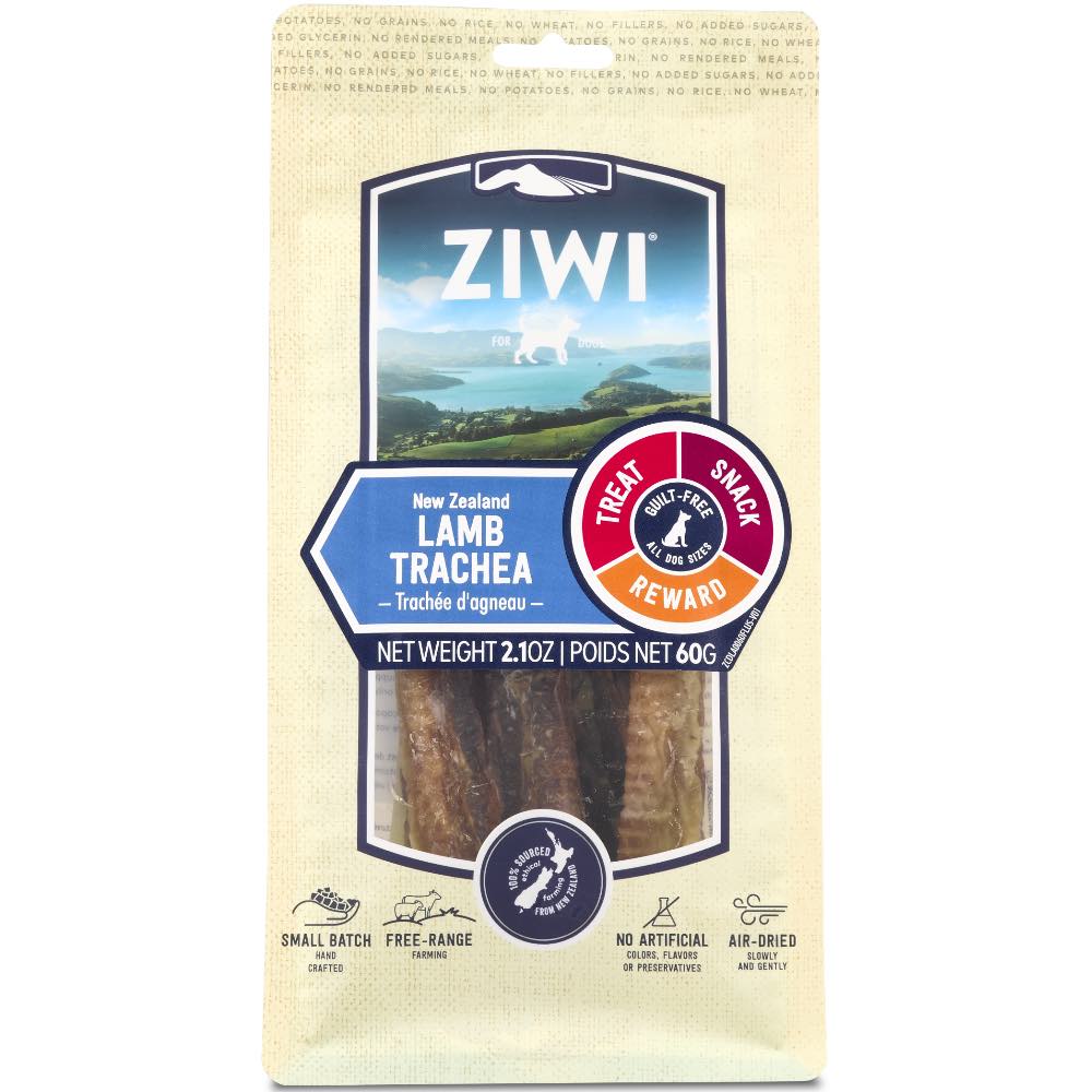 Ziwi Peak New Zealand Lamb Trachea Dog Chew 60g
