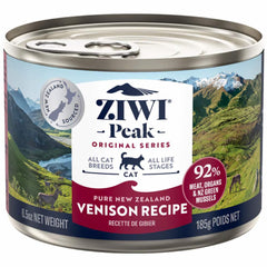 20% OFF: Ziwi Peak Venison Grain-Free Canned Cat Food 185g
